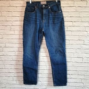 Everlane High Waist Straigh Leg Jeans